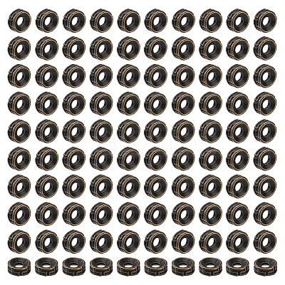 300Pcs Tibetan Style Alloy Spacer Beads FIND-ME0002-29AB-1