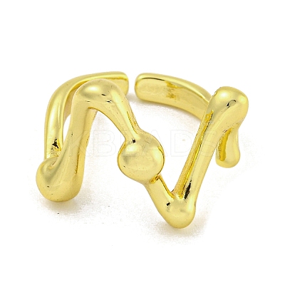 Brass Cuff Rings for Women LS-RJEW-E294-05G-03-1