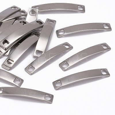Tarnish Resistant Rectangle 304 Stainless Steel Links connectors STAS-I045-40-1