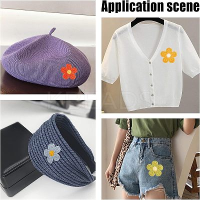 60Pcs 6 Colors  Ornament Accessories DIY-FG0002-96-1
