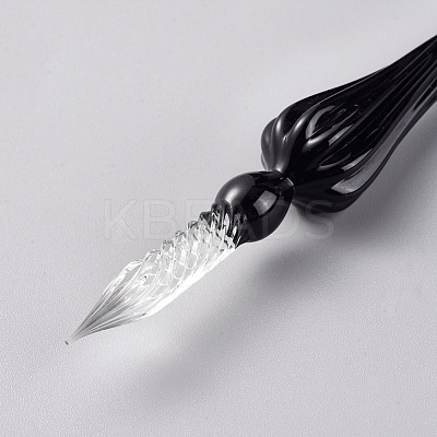 Handmade Glass Dip Pen AJEW-WH0121-43A-1
