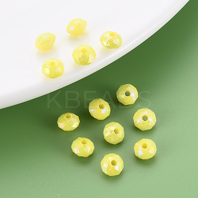 Opaque Acrylic Beads LS-MACR-Q239-018C-02-1