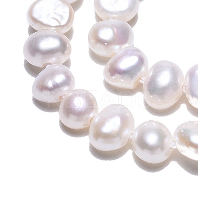 Natural Cultured Freshwater Pearl Beads Strands LS-PEAR-N014-03D-01-1