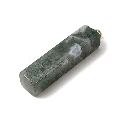 Natural Moss Agate Big Pendants G-F820-03P-01-1