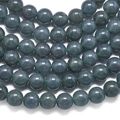 Natural Malaysia Jade Beads Strands G-L645-C01-6mm-09-1