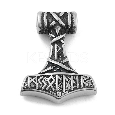 Viking 304 Stainless Steel Pendants STAS-N105-04D-AS-1
