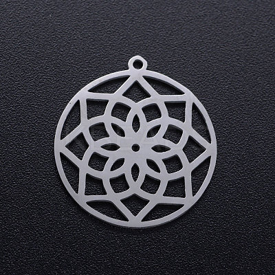 Non-Tarnish 201 Stainless Steel Pendants STAS-Q201-JN348-1-1