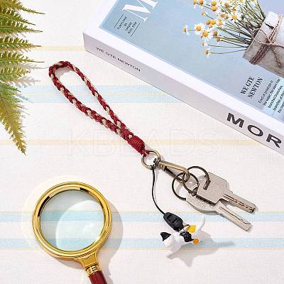 Boho Macrame Wristlet Keychain Keying KEYC-SW00004-01-1