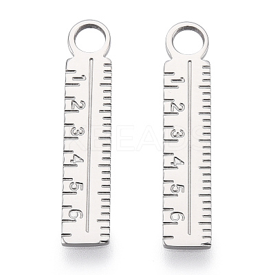 Non-Tarnish 304 Stainless Steel Pendants STAS-T064-35P-1