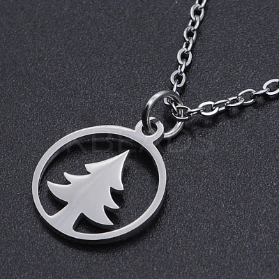Non-Tarnish Christmas Theme NJEW-S105-JN562-40-1-1