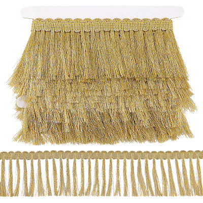4.3~5 Yards Polyester Tassel Ribbon OCOR-GA0002-03-1