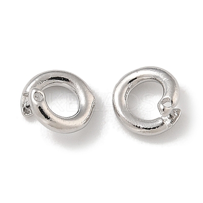 Brass Twister Clasps KK-P284-13P-1