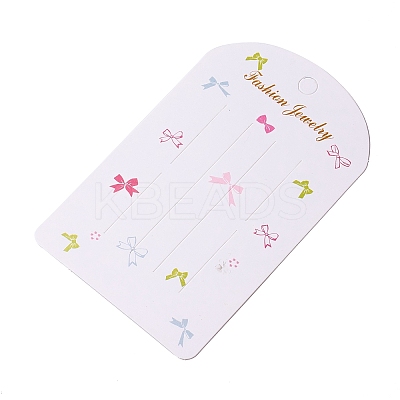 Paper Hair Clip Display Cards CDIS-F005-04A-1