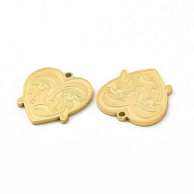Ion Plating(IP) 304 Stainless Steel Pendants STAS-F290-24G-1