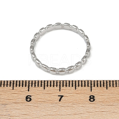304 Stainless Steel Plain Band Finger Rings RJEW-P153-01P-1