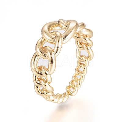 Adjustable Brass Rings RJEW-G104-10-1