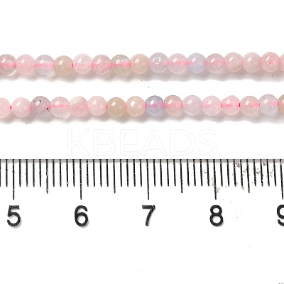 Natural Morganite Beads Strands G-B090-A24-03-1