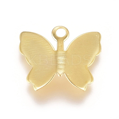 Brass Filigree Pendants KK-G368-07G-1