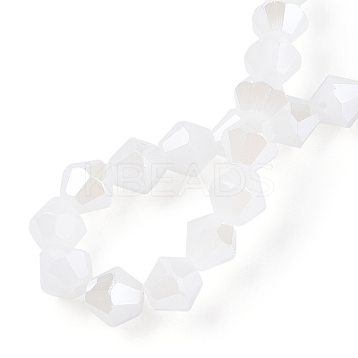 Imitation Jade Electroplate Glass Beads Strands LS-EGLA-A039-J6mm-A06-1