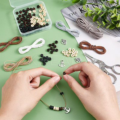 DIY Cord Bracelet Making Kit DIY-PH0009-18-1