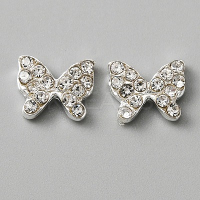 Alloy Rhinestone Cabochons MRMJ-WH0081-29S-1