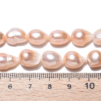 Natural Cultured Freshwater Pearl Beads Strands LS-PEAR-N014-08D-01-1