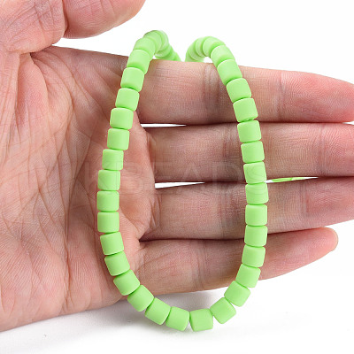 Polymer Clay Bead Strands CLAY-T001-C60-1
