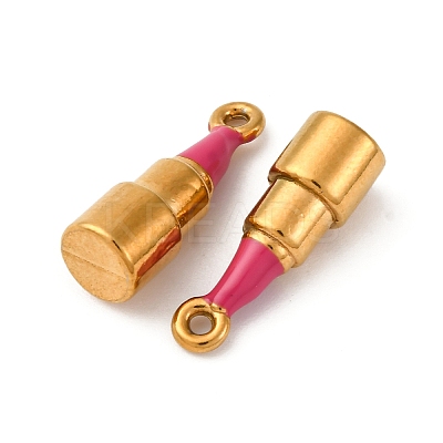 304 Stainless Steel Enamel Pendants LS-STAS-Q363-11A-G-1