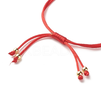 Adjustable Nylon Braided Cord Bracelet Making Accessories AJEW-JB01096-1