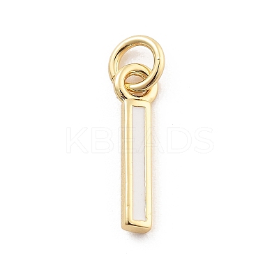 Rack Plating Brass Pendants KK-C065-05I-G-1