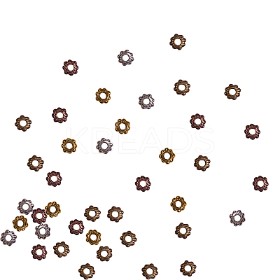 Tibetan Style Alloy Spacer Beads TIBEB-CJ0001-09-NR-1