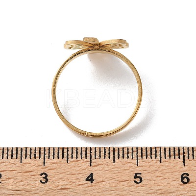 304 Stainless Steel Finger Rings RJEW-L129-04G-1