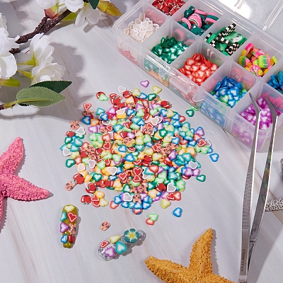 Handmade Polymer Clay Cabochons CLAY-SZ0001-49-1