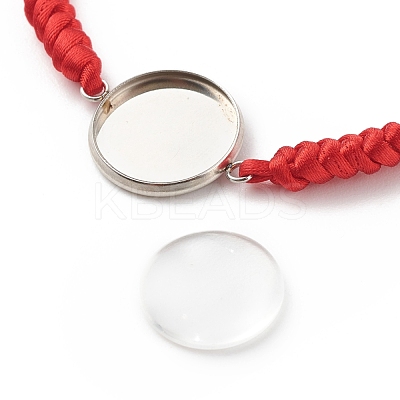 304 Stainless Steel Connector Bracelets AJEW-JB01132-02-1