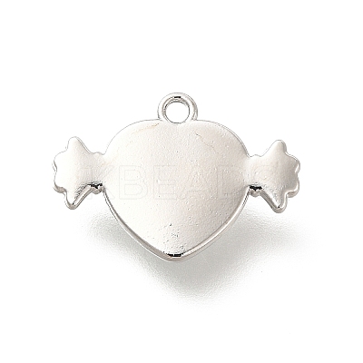 Transparent Clear Resin Rhinestone Charms FIND-B015-01B-P-1
