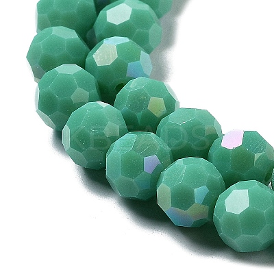 Opaque Glass Beads Strands EGLA-A035-P8mm-L13-1