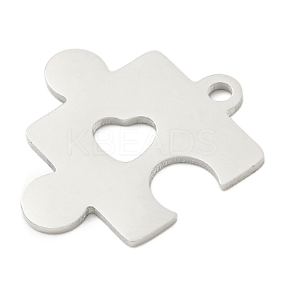 Non-Tarnish 304 Stainless Steel Pendants STAS-B056-19P-1