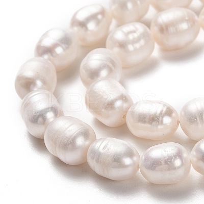 Natural Cultured Freshwater Pearl Beads Strands PEAR-L033-77-01-1