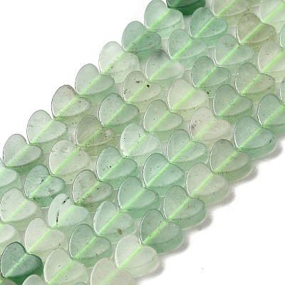Natural Green Aventurine Beads Strands G-A272-A01-34-1