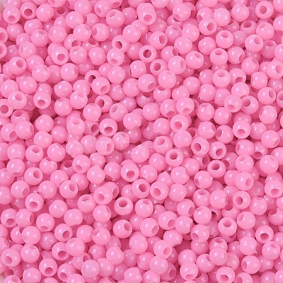 Opaque Acrylic Beads SACR-A007-01B-21-1