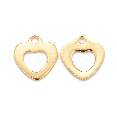 201 Stainless Steel Charms LS-STAS-K217-50C-G-1