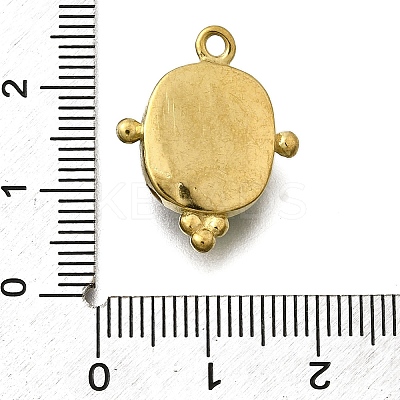 304 Stainless Steel Enamel Pendants STAS-H201-02G-02-1
