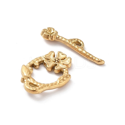 Ion Plating(IP) 304 Stainless Steel Toggle Clasps STAS-A092-02G-1