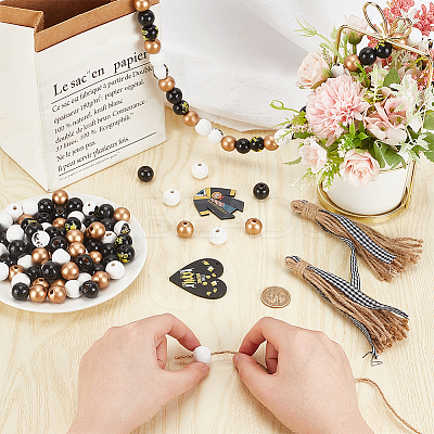 Beaded Pendant Decorations Kit DIY-OC0004-38-1