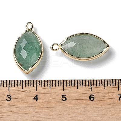 Natural Green Quartz Pendants G-B009-01G-U-1