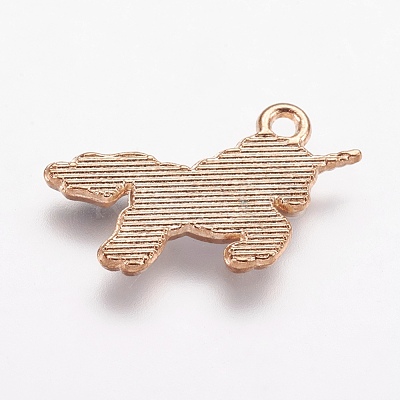 Alloy Enamel Pendants X-ENAM-G124-03B-1