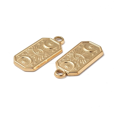 Ion Plating(IP) 304 Stainless Steel Pendants X-STAS-C066-23G-1