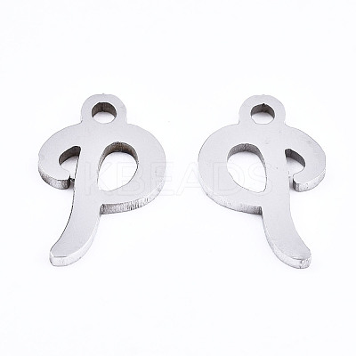 Non-Tarnish 201 Stainless Steel Charms X-STAS-T044-217P-P-1