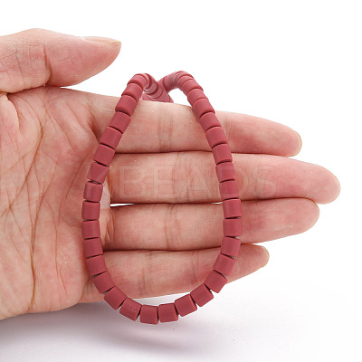 Polymer Clay Bead Strands CLAY-T001-C44-1