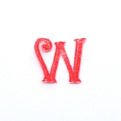 Computerized Embroidery Cloth Iron on/Sew on Patches DIY-TAC0007-90W-1